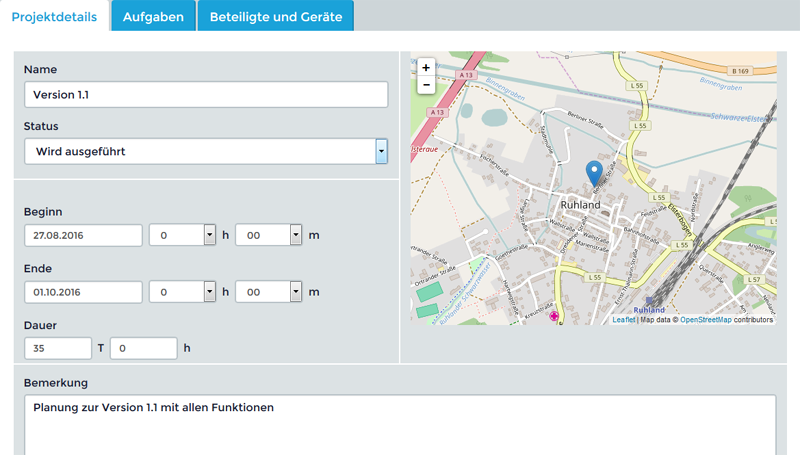 Projektdetails